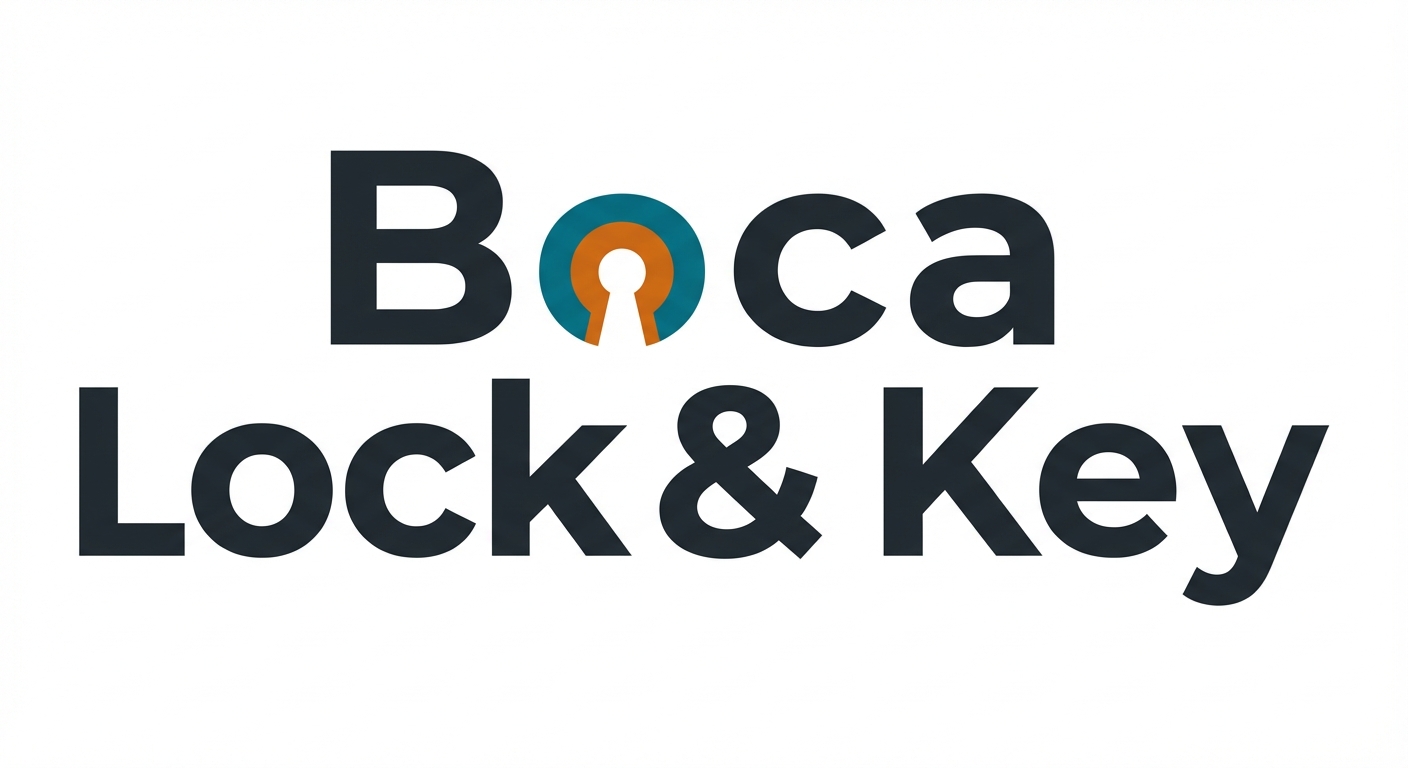 Boca Lock & Key Logo