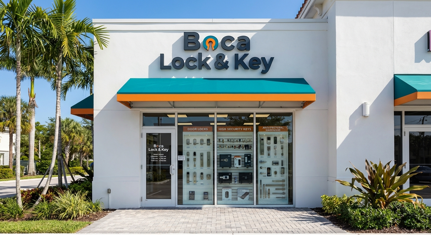 Master key system design and installation at our Boca Raton shop